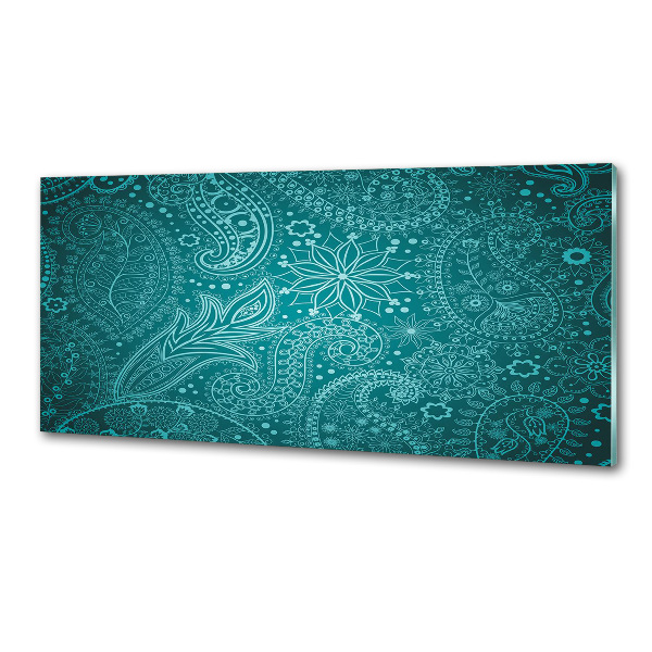 Rivestimento parete cucina con ornamenti decorativi