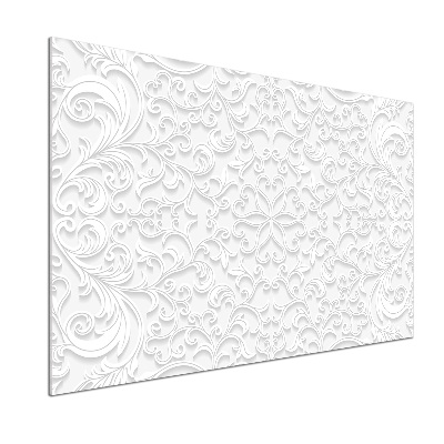 Pannello retrocucina con ornamenti decorativi