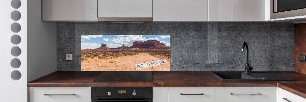 Pannello paraschizzi cucina con stampa del paesaggio dell'Arizona, Stati Uniti