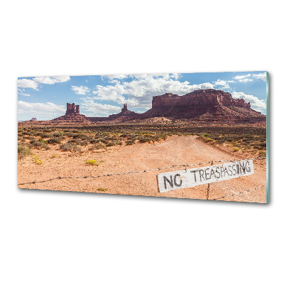 Pannello paraschizzi cucina con stampa del paesaggio dell'Arizona, Stati Uniti