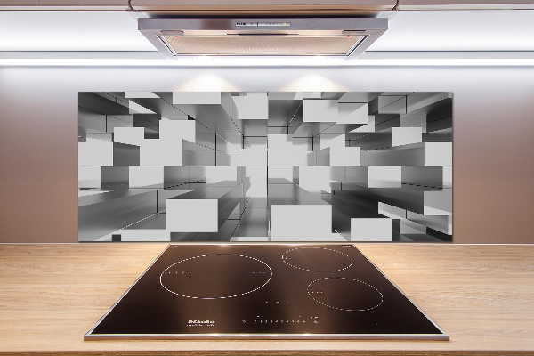 Pannello paraschizzi cucina con motivo a sfondo astratto