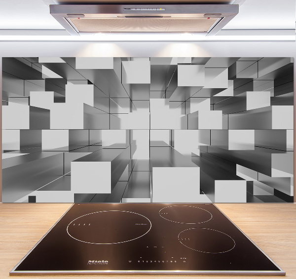 Pannello paraschizzi cucina con motivo a sfondo astratto