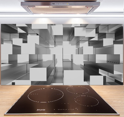 Pannello paraschizzi cucina con motivo a sfondo astratto