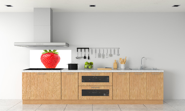 Rivestimento parete cucina con finitura effetto fragola