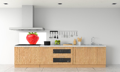 Rivestimento parete cucina con finitura effetto fragola