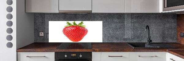 Rivestimento parete cucina con finitura effetto fragola