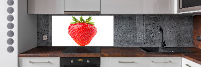Rivestimento parete cucina con finitura effetto fragola