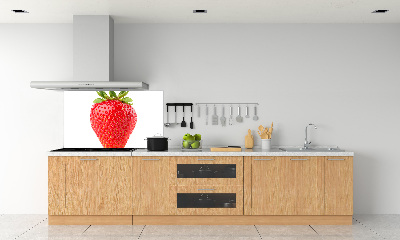 Rivestimento parete cucina con finitura effetto fragola