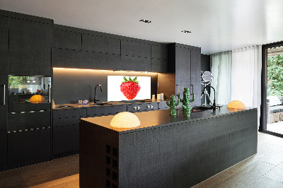 Rivestimento parete cucina con finitura effetto fragola