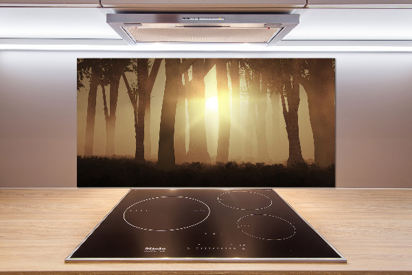 Rivestimento parete cucina con motivo 