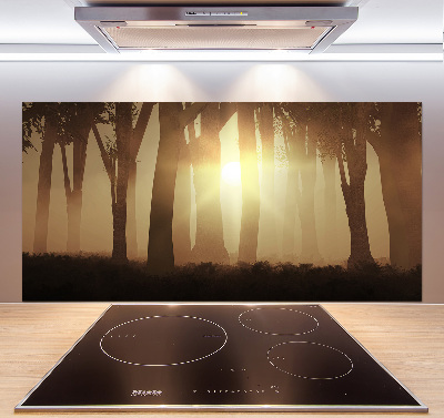 Rivestimento parete cucina con motivo 