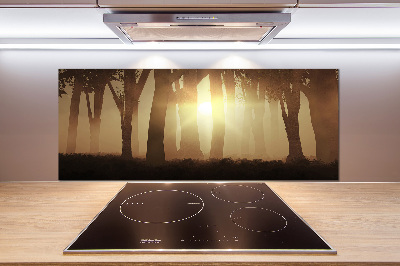 Rivestimento parete cucina con motivo 