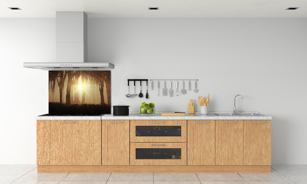 Rivestimento parete cucina con motivo 