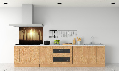 Rivestimento parete cucina con motivo 