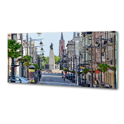 Pannello retrocucina con motivo ispirato a Łódź, Polonia