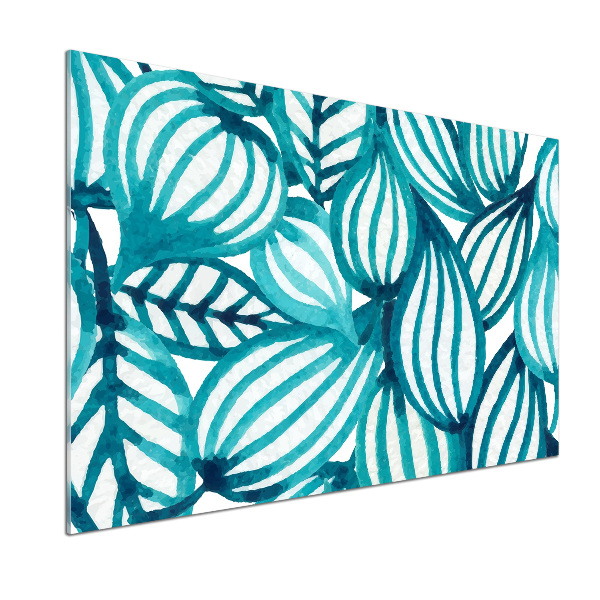 Rivestimento parete cucina con motivo floreale