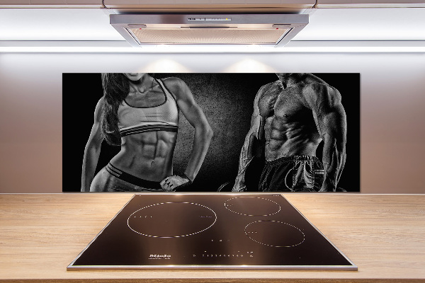 Pannello paraschizzi cucina per uso in edifici sportivi