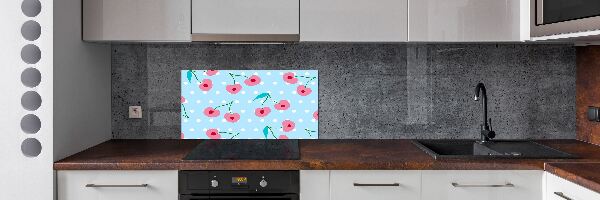 Pannello paraschizzi cucina con decorazioni a icone della frutta