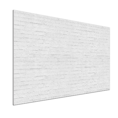 Pannello retrocucina con motivo a muro di mattoni