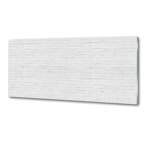 Pannello retrocucina con motivo a muro di mattoni