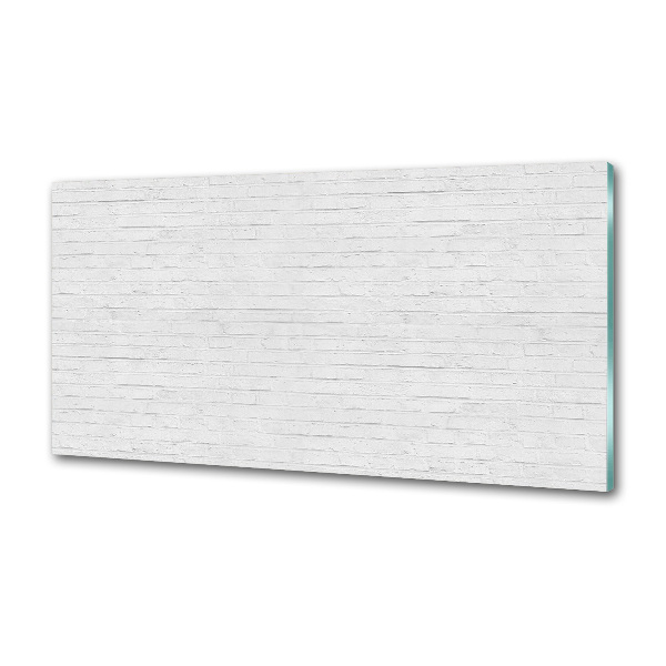 Pannello retrocucina con motivo a muro di mattoni