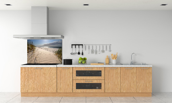 Rivestimento parete cucina con motivo 