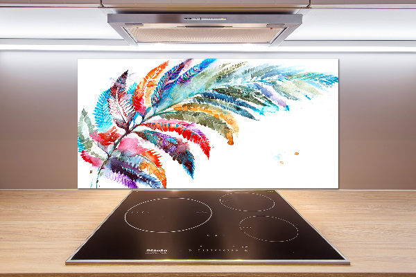 Pannello retrocucina con penna colorata