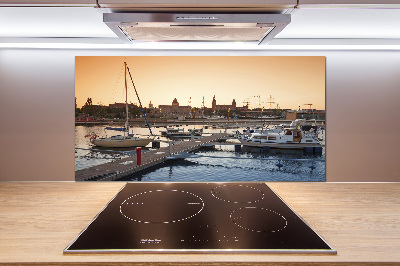 Pannello retrocucina con stampa raffigurante Stettino, Polonia