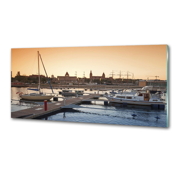 Pannello retrocucina con stampa raffigurante Stettino, Polonia