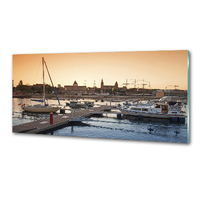 Pannello retrocucina con stampa raffigurante Stettino, Polonia