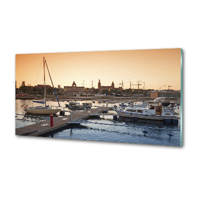 Pannello retrocucina con stampa raffigurante Stettino, Polonia