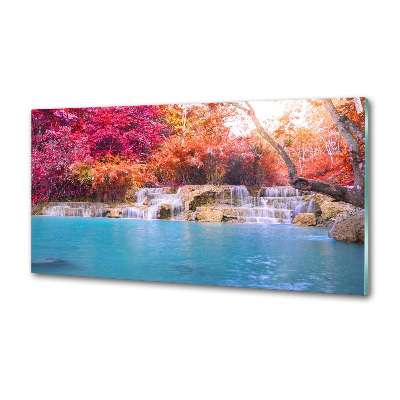 Rivestimento parete cucina con motivo 