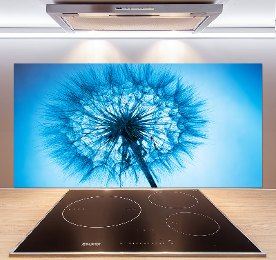 Pannello paraschizzi cucina con motivo a dente di leone