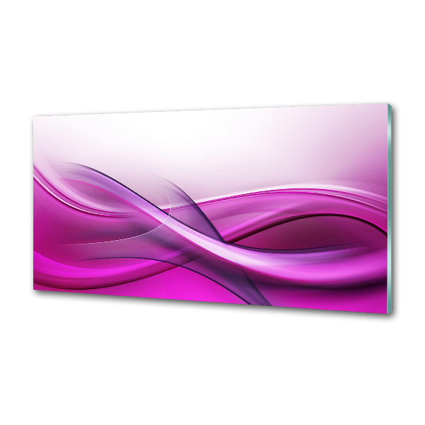 Rivestimento parete cucina con motivo a onde