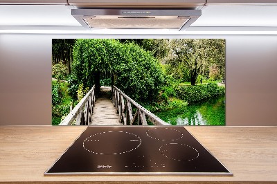 Rivestimento parete cucina con motivo 