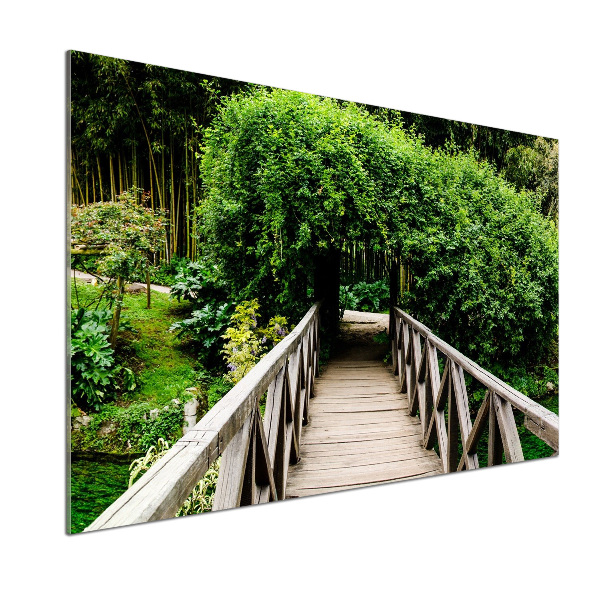 Rivestimento parete cucina con motivo 