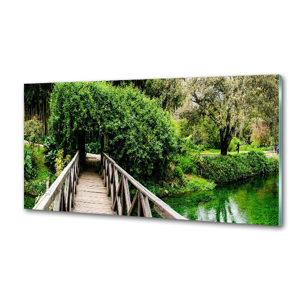 Rivestimento parete cucina con motivo 