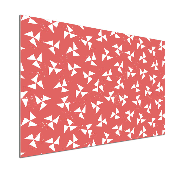 Pannello retrocucina con motivo geometrico