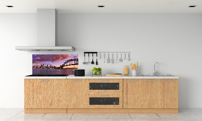 Rivestimento parete cucina con motivo Ponte di Sydney