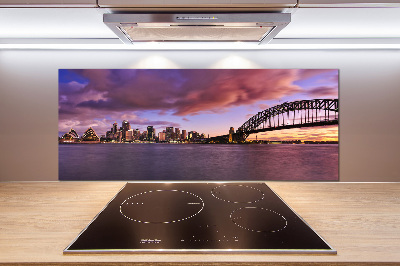 Rivestimento parete cucina con motivo Ponte di Sydney