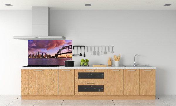 Rivestimento parete cucina con motivo Ponte di Sydney