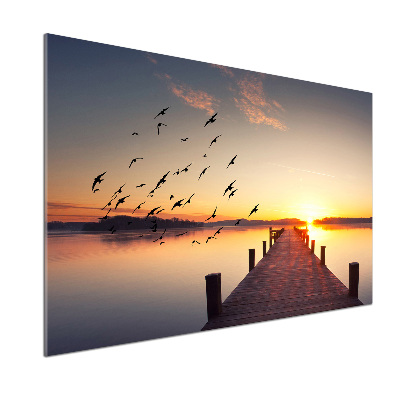 Pannello paraschizzi cucina con motivo Tramonto