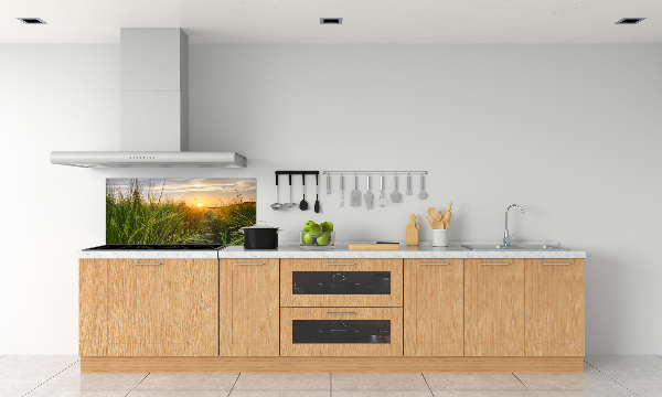 Pannello retrocucina con motivo Campo di grano