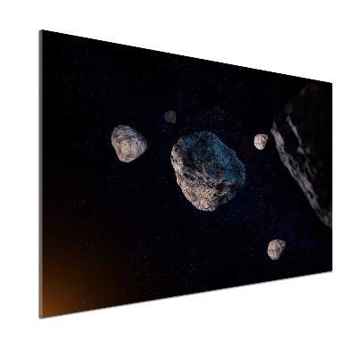 Rivestimento parete cucina con motivo Meteore