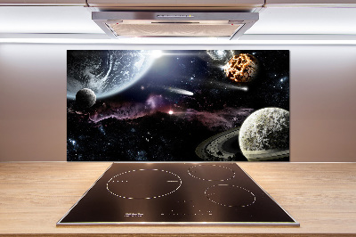 Pannello retrocucina con motivo Galassia