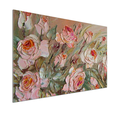 Pannello retrocucina con motivo a rose