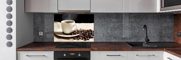 Rivestimento parete cucina in finitura colore caffè aromatico