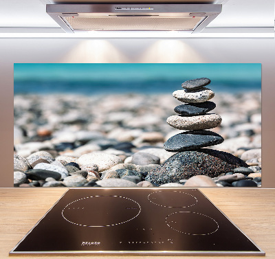 Pannello retrocucina con motivo di pietre