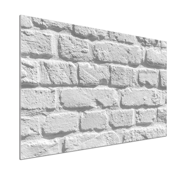 Pannello retrocucina con motivo muro di mattoni