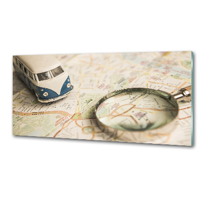 Rivestimento parete cucina con motivo 